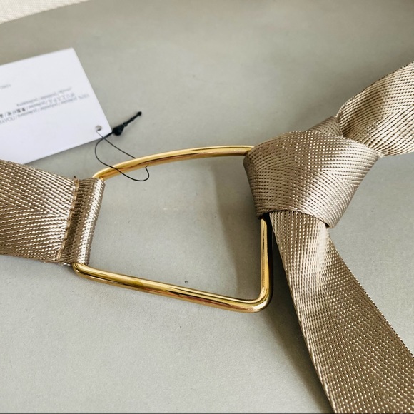 ZARA Rope Like Belt Gold Hardware - Picture 3 of 6